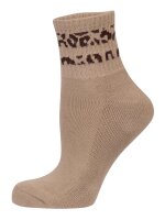 NUR DIE Unisex Sportsocken Kurzsocken 3er Pack - leo - Größe 35-38