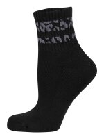 NUR DIE Unisex Sportsocken Kurzsocken 3er Pack - leo - Größe 35-38