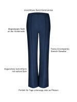 NUR DIE Damen Stoffhose Elegant Pants - dunkelblau - Größe 44-46