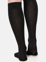 NUR DIE Damen Kniestrümpfe Bambus¹ Komfort - schwarz - Größe 35-38