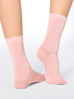 NUR DIE Damen Socken Bambus¹ Fancy 2er Pack -  rosa-grün - Größe 35-38