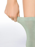 NUR DIE Damen Socken Bambus¹ Fancy 2er Pack -  rosa-grün - Größe 35-38