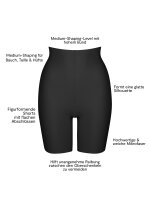 NUR DIE DAMEN CONTOUR WAIST SHORTS SHAPEWEAR - schwarz - GRÖSSE 38