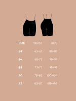 NUR DIE DAMEN CONTOUR WAIST SHORTS SHAPEWEAR - schwarz - GRÖSSE 38