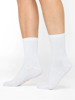 NUR DIE Unisex Sportsocken Fan 2er Pack - weiß - Größe 39-42