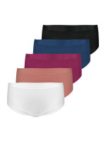 NUR DIE Damen Panty Basic 5-Pack mixset2 - Größe 40-42