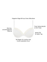 NUR DIE Damen BH mit Bügel Daily Micro - weiß - Größe 75B