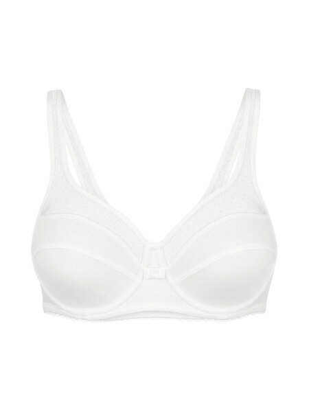 NUR DIE Damen Bügel-BH Pure Elegance - weiß - Größe 75B