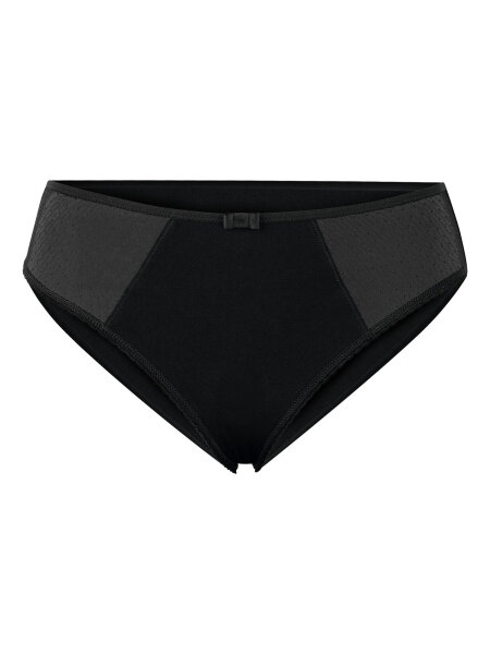 NUR DIE Damen Slip Pure Elegance - schwarz - Größe 38