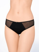 NUR DIE Damen Slip Pure Elegance - schwarz - Größe 38