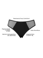 NUR DIE Damen Slip Pure Elegance - schwarz - Größe 38