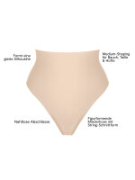 NUR DIE DAMEN CONTOUR HIGHWAIST STRING SHAPEWEAR - beige - GRÖSSE 34
