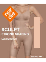 NUR DIE DAMEN SCULPT LEG BODYSUIT SHAPEWEAR - beige - GRÖSSE 34