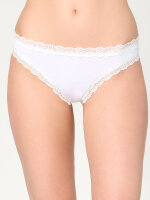 NUR DIE DAMEN INVISIBLE LACE SLIP 2ER PACK - weiß - GRÖSSE 36-38