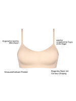 NUR DIE DAMEN CONTOUR BRALETTE OHNE BÜGEL - beige - GRÖSSE XXL