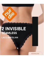 NUR DIE DAMEN INVISIBLE LACE BRAZILIAN 2ER PACK