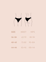 NUR DIE DAMEN INVISIBLE LACE BRAZILIAN 2ER PACK - schwarz - GRÖSSE 36-38