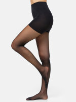 NUR DIE Damen Shaping Strumpfhose Goodbye Laufmaschen Shape 20 DEN - schwarz - 40-44
