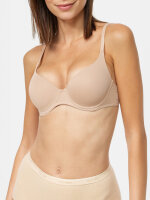 NUR DIE Damen T-Shirt BH mit Bügel - haut - 75 A