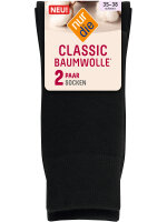 NUR DIE Socken Classic Baumwolle 2er Pack