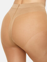 NUR DIE Damen Shape Strumpfhose Figura 25 DEN - mandel - 40-44
