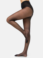 NUR DIE Damen Strumpfhose Goodbye Laufmaschen Energy 20 DEN - schwarz - 44-48