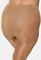 NUR DIE Damen Strumpfhose Figura Große Größen DEN 25 - amber - 48-52