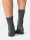 NUR DIE Damen Socken Ohne Gummi 3er Pack - graumelange - 35-38