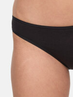 NUR DIE Damen Mini Slip - 2er Pack - schwarz - 40-42