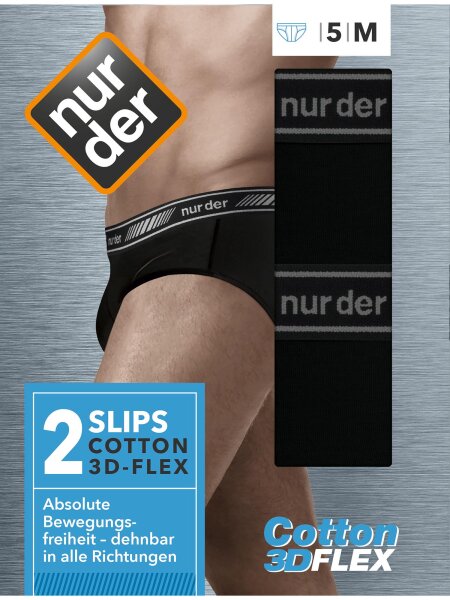 NUR DER Slip 3D-Flex Classic 2er Pack