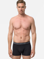 NUR DIE Herren Boxershorts Organic Cotton 2er Pack - schwarz - Größe 5 | M | 50