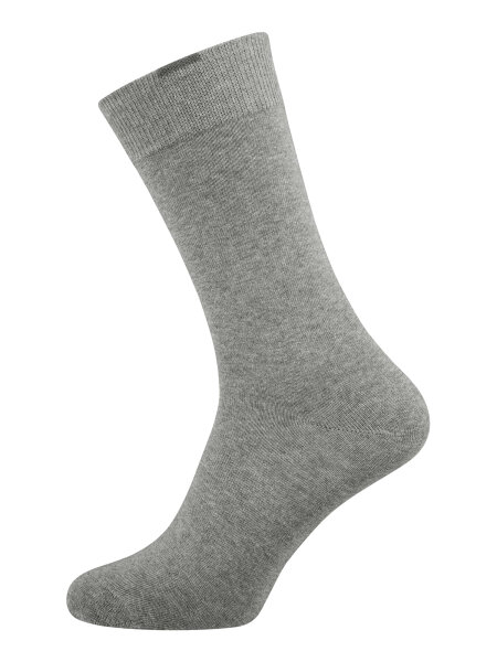 NUR DER Socken Passt Perfekt 3er Pack - hellgraumelange - Größe 39-42
