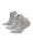 NUR DER Sneaker Socken Sport 3er Pack - graumelange - Gr&ouml;&szlig;e 39-42