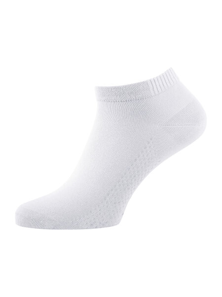 NUR DIE Herren Sneaker Socken Bambus¹ - weiß - Größe 39-42