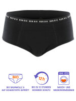 NUR DIE Periodenunterwäsche Panty - ALLES GEREGELT mittelstark - schwarz - Größe 40-42